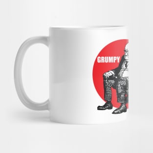 Grumpy 1 On Red Mug